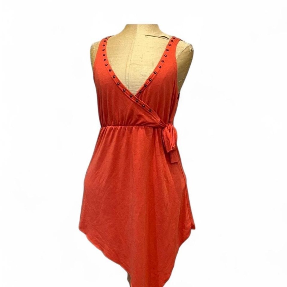 VINTAGE Y2K Guess Babydoll Top Sz M Studded Festival Western USA